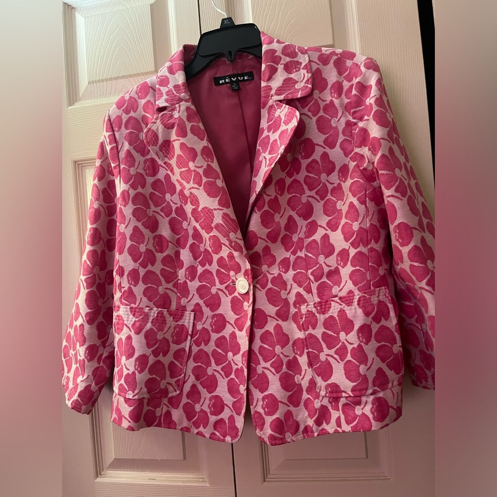 Revue Pink Blazer XL